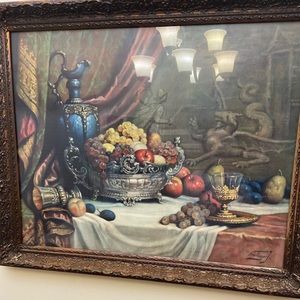 John Friedlinger, Hungarian 1890-, oil on canvas Still Life